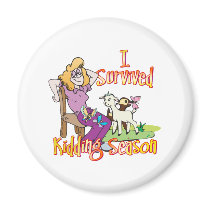 Funny Goat Merchandise Kidding Season Goat Gifts magnets by getyergoat Funny Goat Merchandise Kidding Season Goat Gifts magnets
