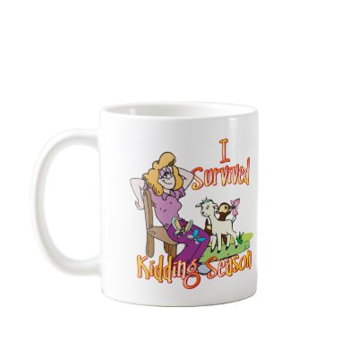 Funny Goat Merchandise Kidding Season Goat Gifts Coffee Mugs by getyergoat