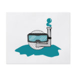 funny golf ball with snorkel flyers