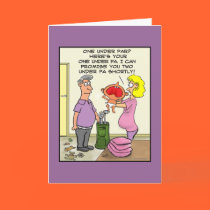 Funny Golf Card - Two Under Par cards