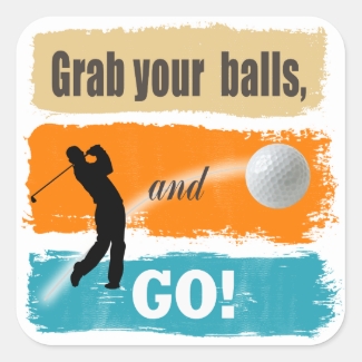 Funny Golf Grab Your Balls