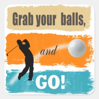 Funny Golf Grab Your Balls