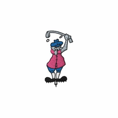 Funny Golf Guy --  Shirt by Embroidery_Guy