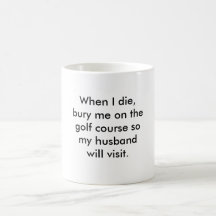 Funny Golf Mug