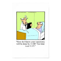 Funny Golf Poster posters