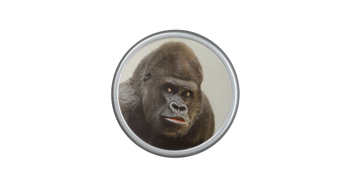 Funny Gorilla bluetooth speaker Zazzle