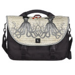 Funny Gothic Romantic Steampunk Octopii Laptop Bags