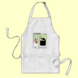 Funny Gourmet Chef Cartoon aprons