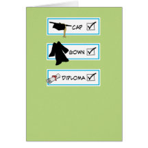 Funny graduation card: Big Brain