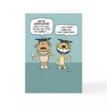 Funny graduation card: Dog Graduates