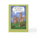 Funny Graduation Cards: Beaver Teen Trouble by nopolymon Funny Graduation Cards: Beaver Teen Trouble