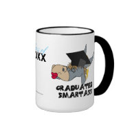Funny Graduation Donkey  Wearing Graduate Cap Mug