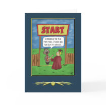 Funny Graduation Greeting Card: The Rat Race