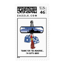 Funny Graduation postage