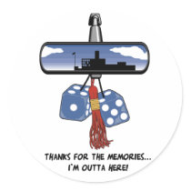 Funny Graduation stickers