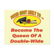 Funny Graduation T Shirts and Gifts postcards