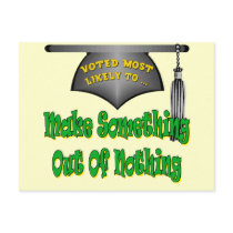 Funny Graduation T Shirts and Gifts postcards