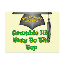 Funny Graduation T Shirts and Gifts postcards