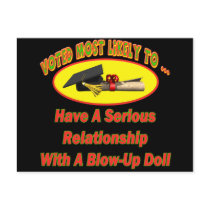 Funny Graduation T Shirts and Gifts postcards