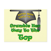 Funny Graduation T Shirts and Gifts postcards