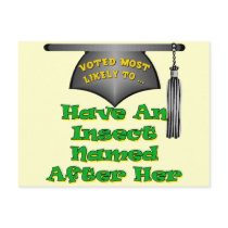 Funny Graduation T Shirts and Gifts postcards