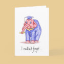 Funny Graduation Thank You Card