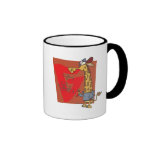 funny graffiti giraffe cartoon mugs