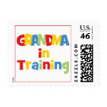 Funny Grandma In Training Postage Stamp