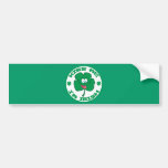 FUNNY GREEN KISS ME I'M IRISH CLOVER CARTOON SAYIN BUMPER STICKERS