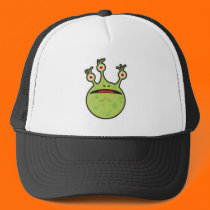 funny green monster hats