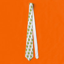 funny green monster ties