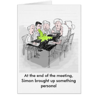 something greeting brings simon card funny cards zazzle