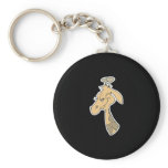 funny grinning giraffe key chains