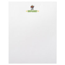Funny Grocery Shopping Letterhead Template