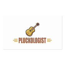 Funny Guitar Business Card