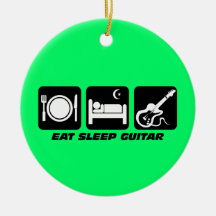 funny guitar ornaments