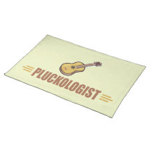 Funny Guitar Place Mats