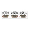 Funny Gun Control Bumper Stickers bumper stickers by mikek92349 Funny Gun Control Bumper Stickers bumper stickers