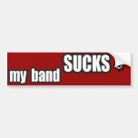 Funny guys girls Punk rock music band humor Bumper Sticker