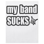 Funny guys girls Punk rock music band humor flyers