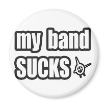 Funny guys girls Punk rock music band humor magnets