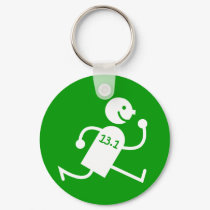 Funny half marathon keychains by runnersboutique Funny half marathon keychains