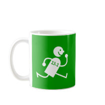 Funny half marathon mugs