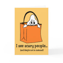Funny Halloween card