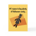 Funny Halloween Card by holiday_tshirts Funny Halloween Card