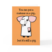 Funny Halloween card