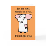 Funny Halloween card