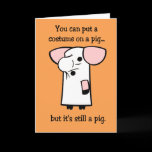 Funny Halloween card