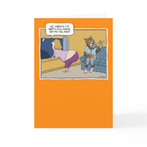 Funny Halloween card: Full Moon by chuckink Funny Halloween card: Full Moon