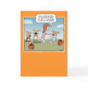 Funny Halloween card: Puppies